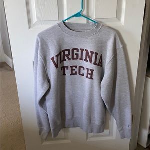 Oversized Virginia Tech Crew
